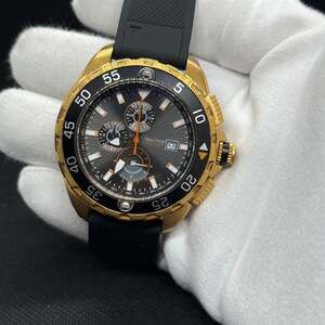 Nautica NST Chrono Black Silicone Strap Watch NAPNSF202